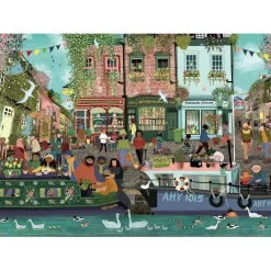 RAVENSBURGER IBÉRICA Juegos Y Puzzles*Ravensburger - Puzzle Paisaje Ribereño 1000 Piezas ㅤ