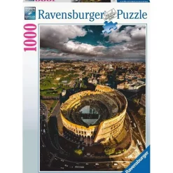 RAVENSBURGER IBÉRICA Juegos Y Puzzles*Ravensburger - Puzzle paisaje urbano 1000 piezas - Coliseo de Roma ㅤ