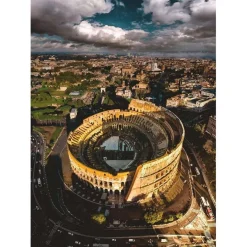 RAVENSBURGER IBÉRICA Juegos Y Puzzles*Ravensburger - Puzzle paisaje urbano 1000 piezas - Coliseo de Roma ㅤ