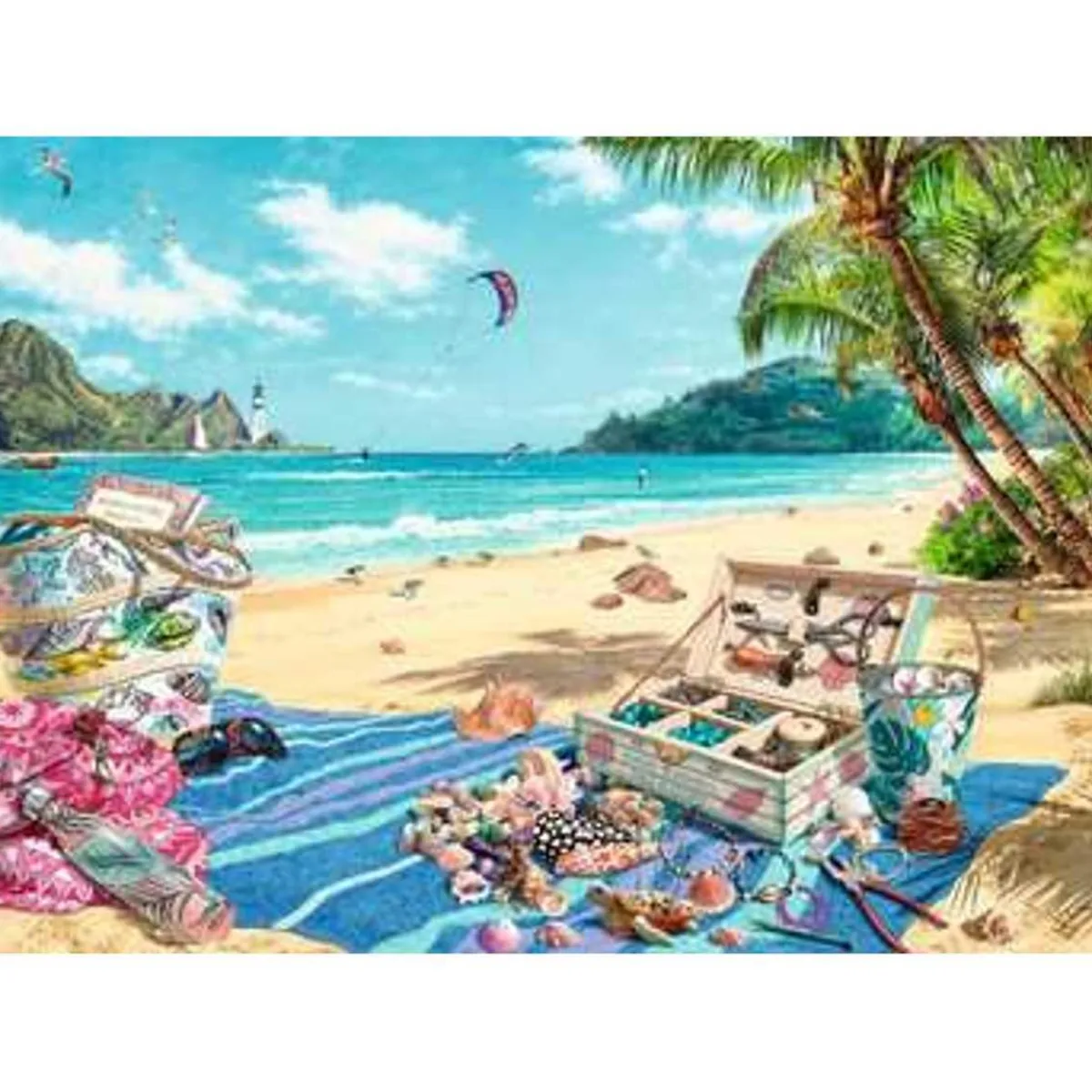 RAVENSBURGER IBÉRICA Juegos Y Puzzles*Ravensburger - Rompecabezas de colección de conchas, 1000 piezas, flora y fauna ㅤ