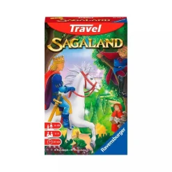 RAVENSBURGER IBÉRICA Friki Zone|Juegos Y Puzzles*Ravensburger - Sagaland: juego de mesa para viaje ㅤ