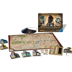 FUNKO UK LIMITED Friki Zone|Juegos Y Puzzles*Ravensburger - Sherlock Holmes edición Scotland Yard juego de mesa para familia y niños ㅤ