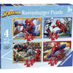 RAVENSBURGER Juegos Y Puzzles*- Spider-man - Puzzle 4 in a Box