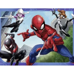 RAVENSBURGER Juegos Y Puzzles*- Spider-man - Puzzle 4 in a Box