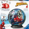 DICKIE TOYS Juegos Y Puzzles*Ravensburger - Spider-man - Puzzle 3D Spider-Man Ball, 72 piezas ㅤ