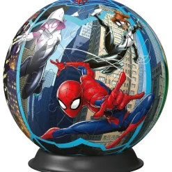 DICKIE TOYS Juegos Y Puzzles*Ravensburger - Spider-man - Puzzle 3D Spider-Man Ball, 72 piezas ㅤ