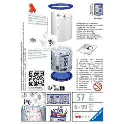 MAJORETTE TOYS Juegos Y Puzzles*Ravensburger - Star Wars - Puzzle 3D Portalápices Star Wars, 57 piezas ㅤ