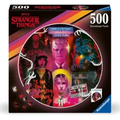 RAVENSBURGER IBÉRICA Juegos Y Puzzles*Ravensburger - Stranger Things - Puzzle redondo 500 piezas