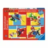 RAVENSBURGER IBÉRICA Juegos Y Puzzles*Ravensburger - Super Mario - Pack 4 puzzles 100 piezas
