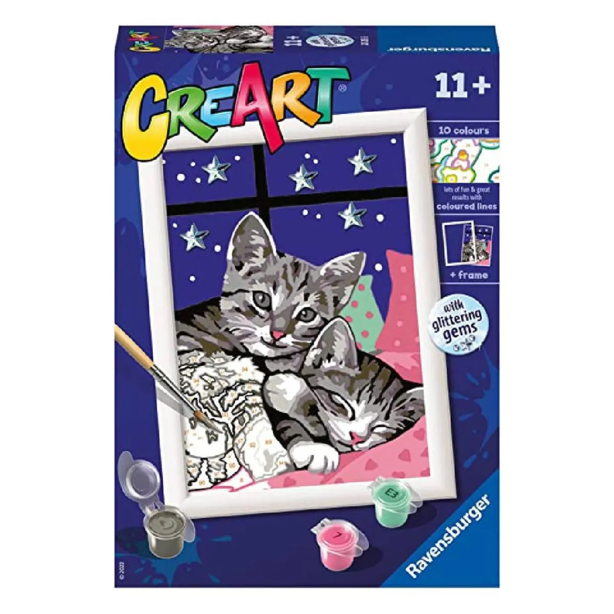 RAVENSBURGER IBÉRICA Arte Y Manualidades*Ravensburger - Dulces gatitos CreArt
