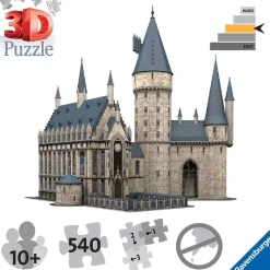 RAVENSBURGER IBÉRICA Juegos Y Puzzles*Ravensburger-Harry Potter-Puzzle 3D El Castillo de Hogwarts