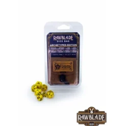 LAST LEVEL Juegos Y Puzzles|Friki Zone*Rawblade - Dados y bolsa de cuero Paladín