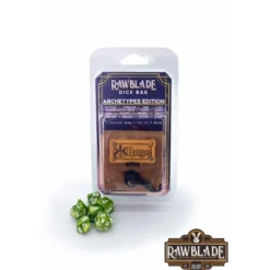 LAST LEVEL Juegos Y Puzzles|Friki Zone*Rawblade - Dados y bolsa de cuero Explorador