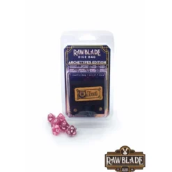 LAST LEVEL Juegos Y Puzzles|Friki Zone*Rawblade - Dados y bolsa de cuero Bardo