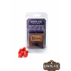 LAST LEVEL Juegos Y Puzzles|Friki Zone*Rawblade - Dados y bolsa de cuero Bárbaro