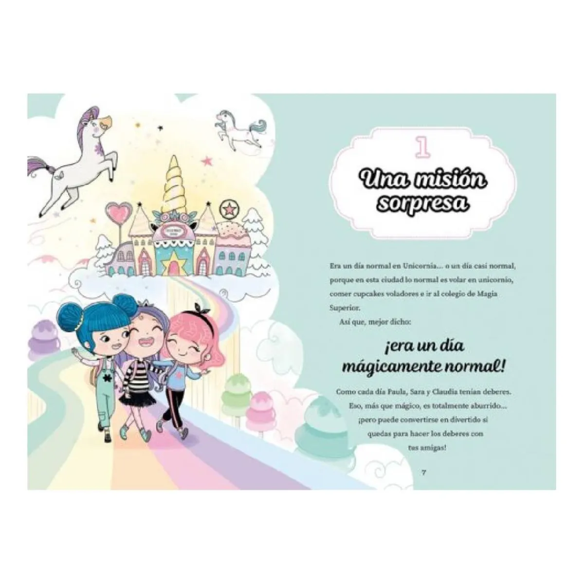 TOYS "R" US Juguetes Educativos Y Libros*Rescatadoras de Unicornios - Viaje al país de las sirenas