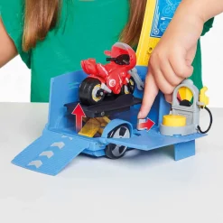 BIZAK Coleccionables Y Mini Mundos*Ricky Zoom - Playset tráiler de Maxwell