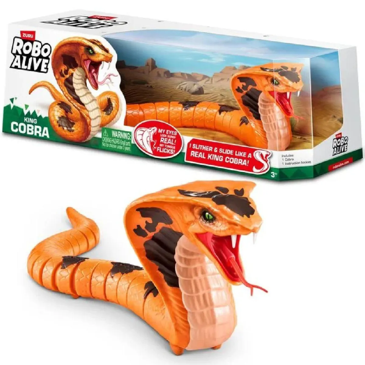 ARDITEX Figuras De Acción*Robo Alive - King Cobra