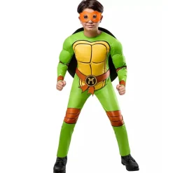 RUBIE'S Disfraces|Halloween*- Disfraz Tortugas Ninja 4 en 1 Talla M (9-10 años)