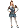 RUBIE'S Disfraces|Halloween*- Monster High - Disfraz clásico para niñas con vestido y clip para carnaval, navidad, cumpleaños, fiestas y Halloween. ㅤ