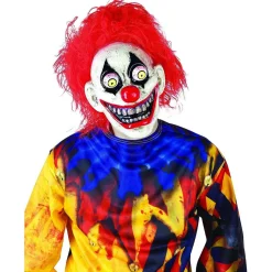 RUBIE'S Disfraces|Halloween*- Máscara de clown con ojos móviles en miniatura