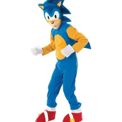 RUBIE'S Disfraces|Halloween*- Sonic the Hedgehog - Disfraz Infantil Sonic Clásico Multicolor S ㅤ
