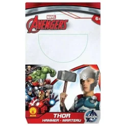RUBIE'S Disfraces|Halloween*- Thor - Martillo de Thor tamaño infantil, oficial Marvel Avengers ㅤ