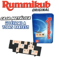 GOLIATH BV. Friki Zone|Juegos Y Puzzles*Rummikub de Viaje - Caja Metálica