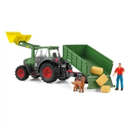 SCHLEICH Coleccionables Y Mini Mundos*- Farm World - Tractor con Trailer