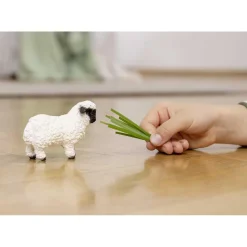 SCHLEICH Coleccionables Y Mini Mundos*- Oveja de nariz negra de Valais figura de juguete ㅤ