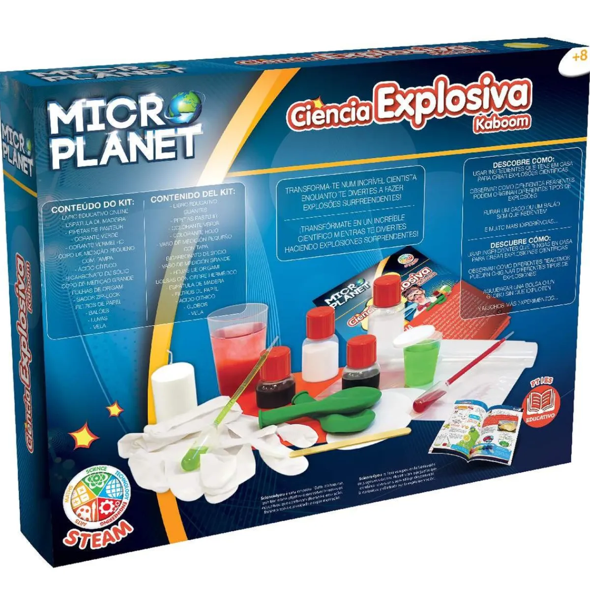 MICRO PLANET Steam*Science4you - Ciencia explosiva