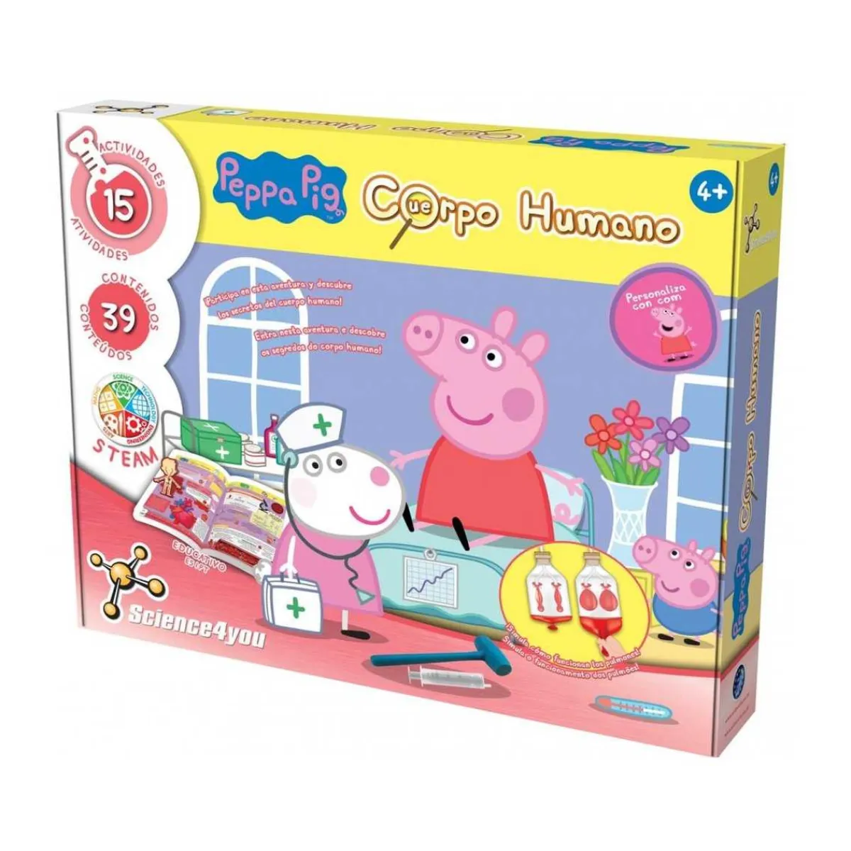 SCIENCE FOR YOU Steam*Science4you - Peppa Pig - Cuerpo Humano