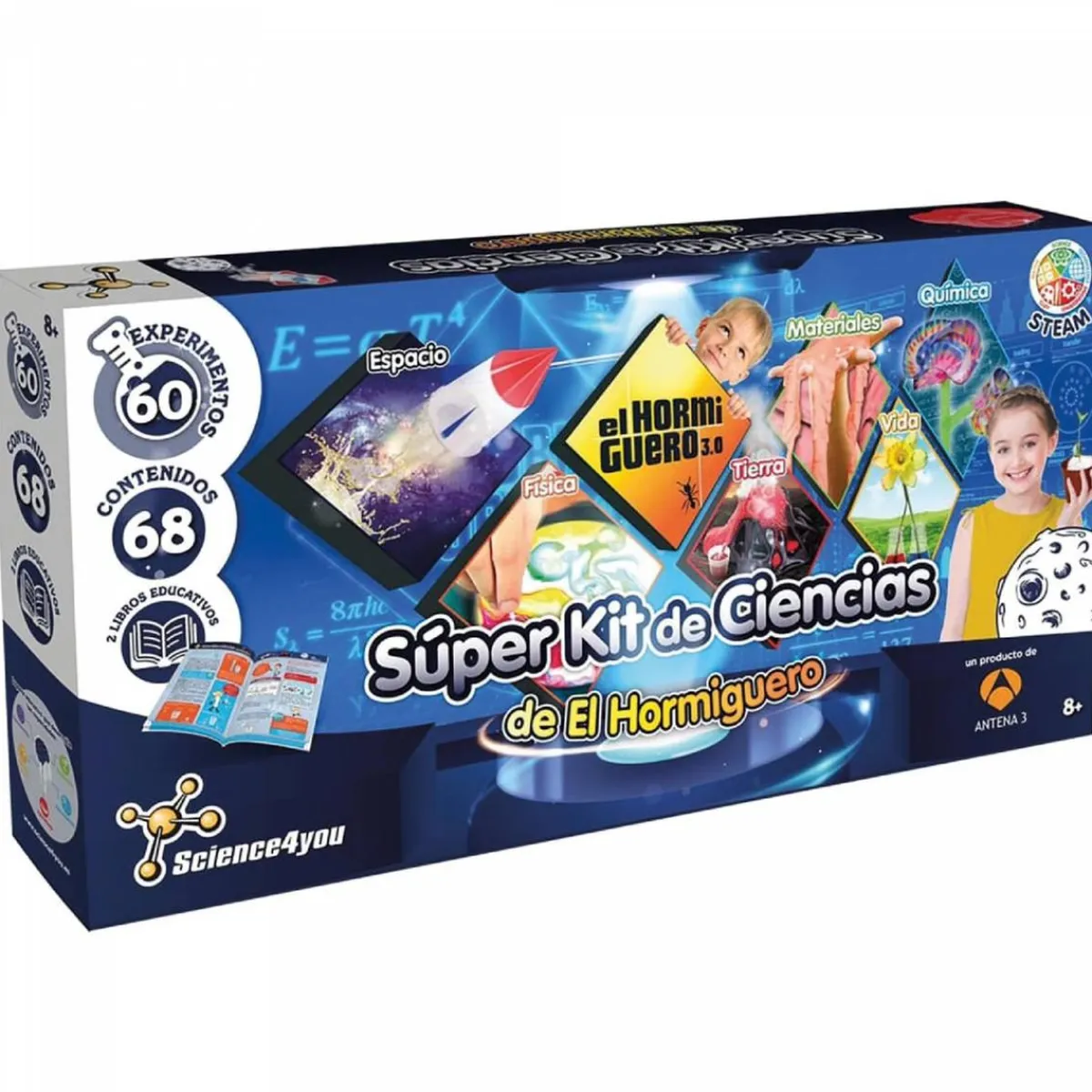 SCIENCE FOR YOU Steam*Science4you - Súper Kit de Ciencias de El Hormiguero