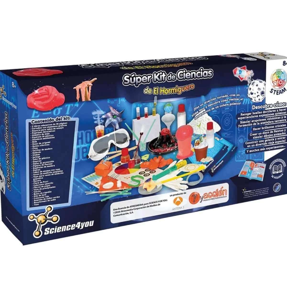 SCIENCE FOR YOU Steam*Science4you - Súper Kit de Ciencias de El Hormiguero