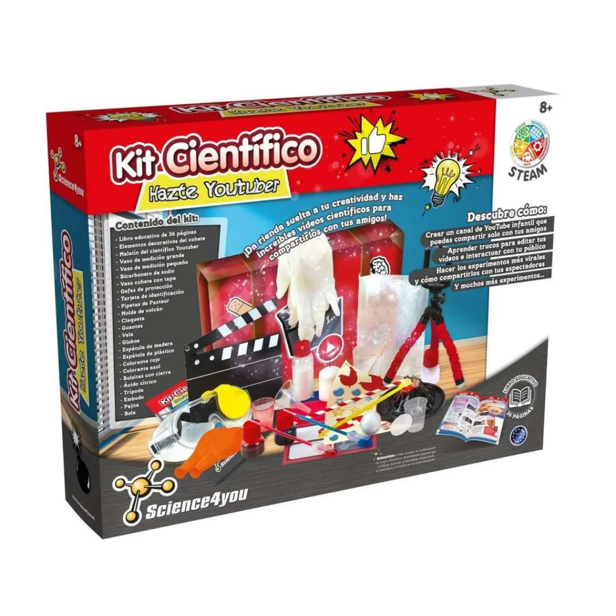 SCIENCE FOR YOU Steam*Science4you - Youtuber