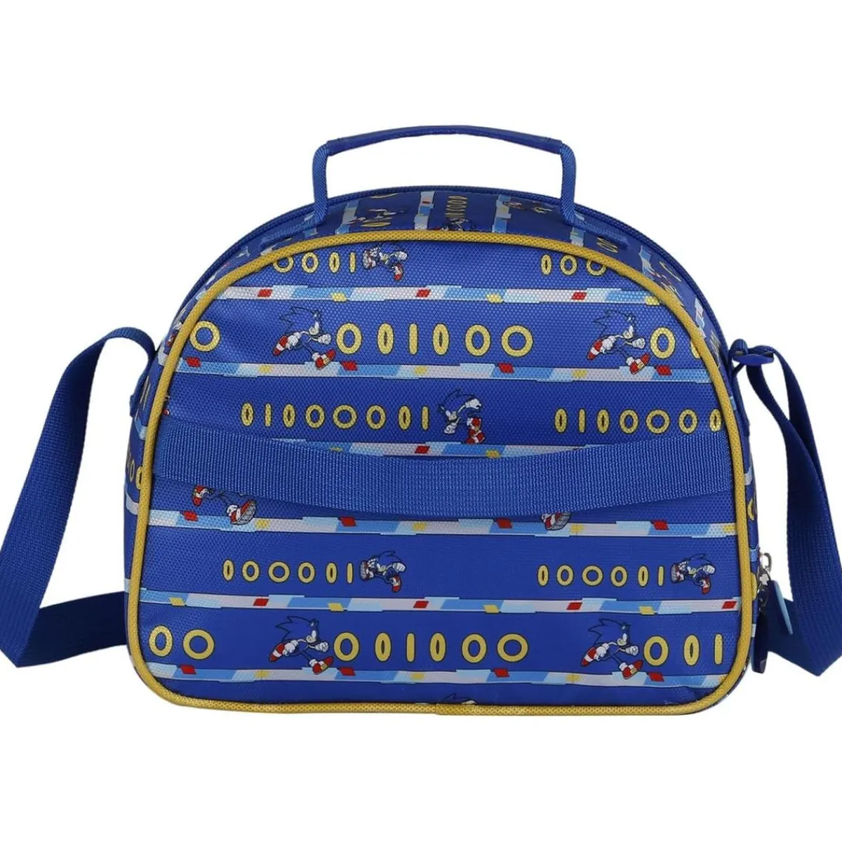 KARACTER MANIA Material Escolar*Sega - Portameriendas 3D Azul Sonic ㅤ