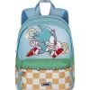KARACTER MANIA Material Escolar*Sega - Sonic the Hedgehog - Mochila Preescolar Joy con Capacidad 5L Azul ㅤ