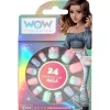 STUDIO CREATOR Estilo De Vida*Set de 24 uñas adhesivas Wow Generation multicolor