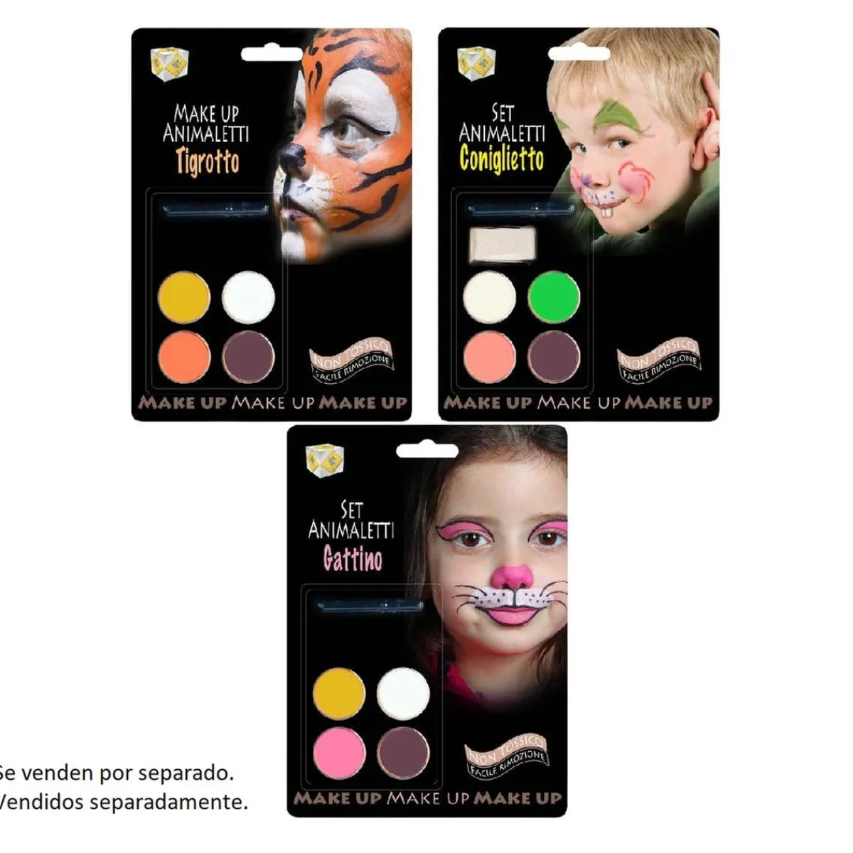 TOYS "R" US Disfraces|Halloween*Set de maquillaje animal (varios modelos)