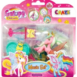 GALUPY Coleccionables Y Mini Mundos*Set de Música Unicornio