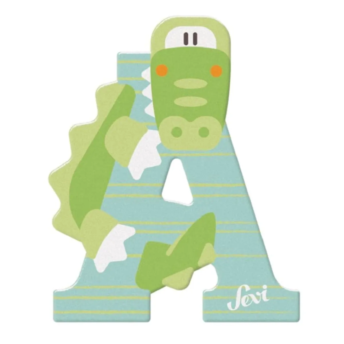 PRENATAL Estilo De Vida*Sevi - Letra A de madera (varios colores)