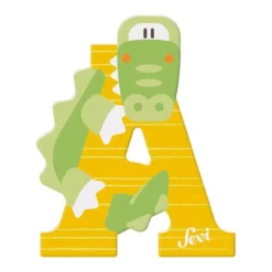 PRENATAL Estilo De Vida*Sevi - Letra A de madera (varios colores)