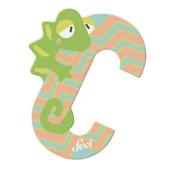 PRENATAL Estilo De Vida*Sevi - Letra C de madera