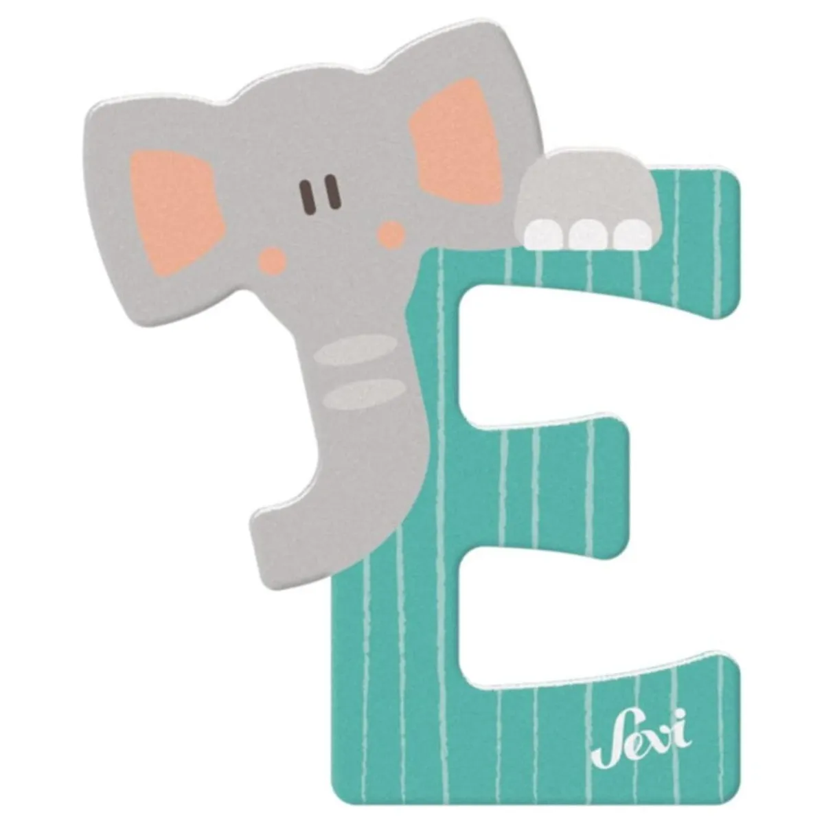 PRENATAL Estilo De Vida*Sevi - Letra E de madera (varios colores)