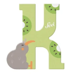 PRENATAL Estilo De Vida*Sevi - Letra K de madera