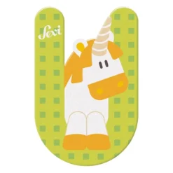 PRENATAL Estilo De Vida*Sevi - Letra U de madera (varios colores)