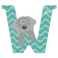 PRENATAL Estilo De Vida*Sevi - Letra W de madera