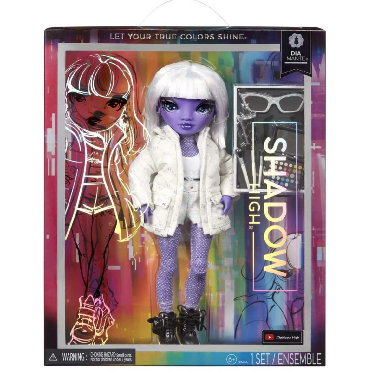 RAINBOW HIGH Muñecas*Shadow High - Dia Mante