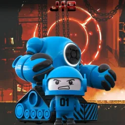 PRENATAL Vehículos Y Circuitos*Sharper Image - Jib vs Jab - Mecha Rivals