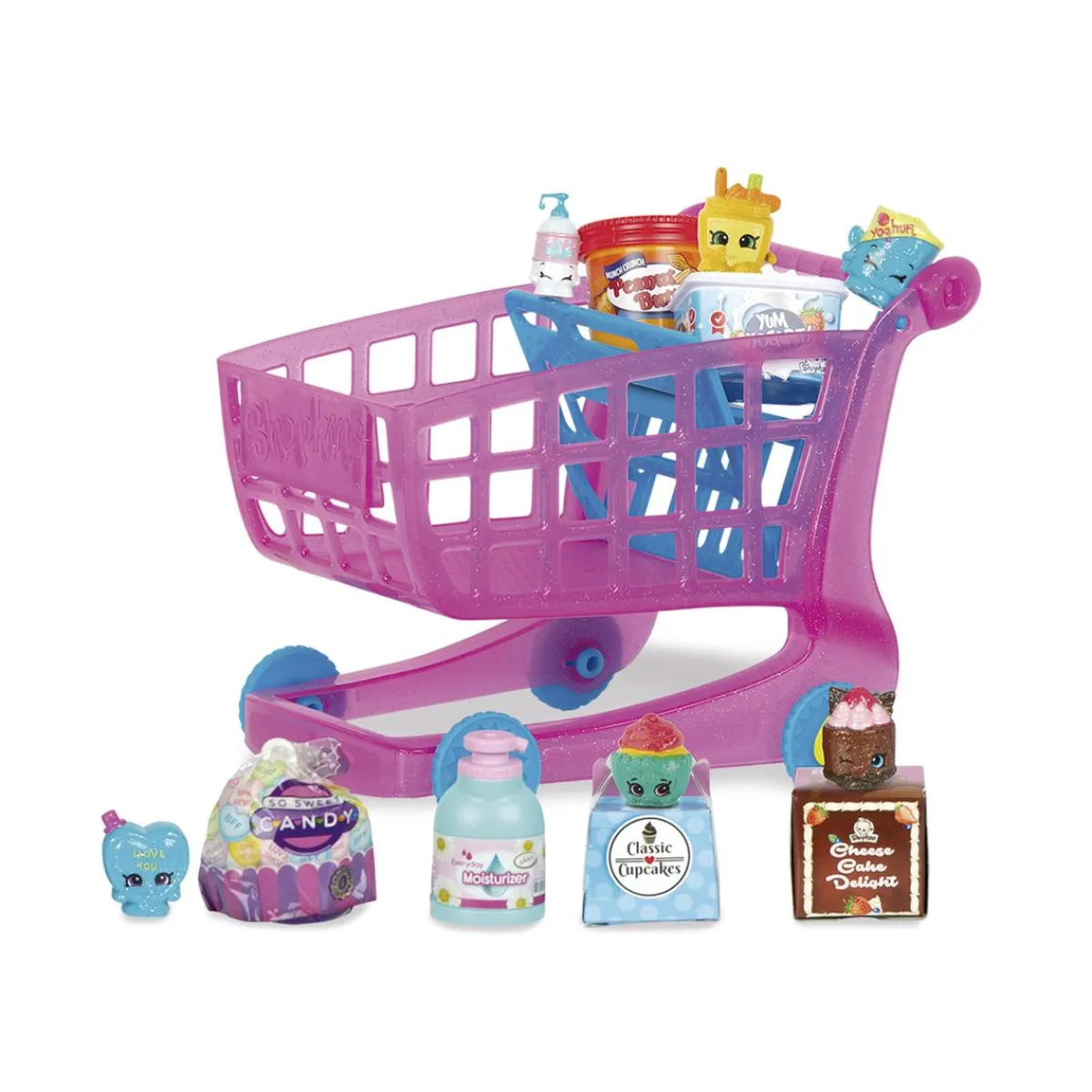 GIOCHI PREZIOSI Coleccionables Y Mini Mundos*Shopkins - Carrito de Supermercado Serie 10 (varios modelos)
